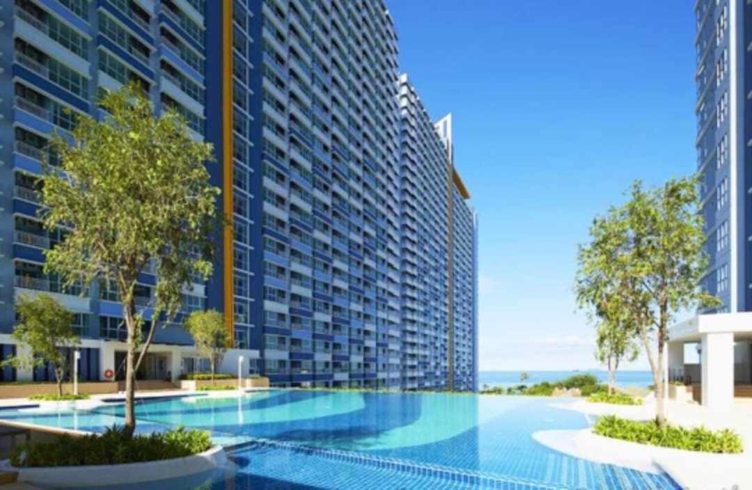 2 ห้องนอน 2 ห้องน้ำ Seaview Jomtien ชั้น18 Apartamento Exterior foto