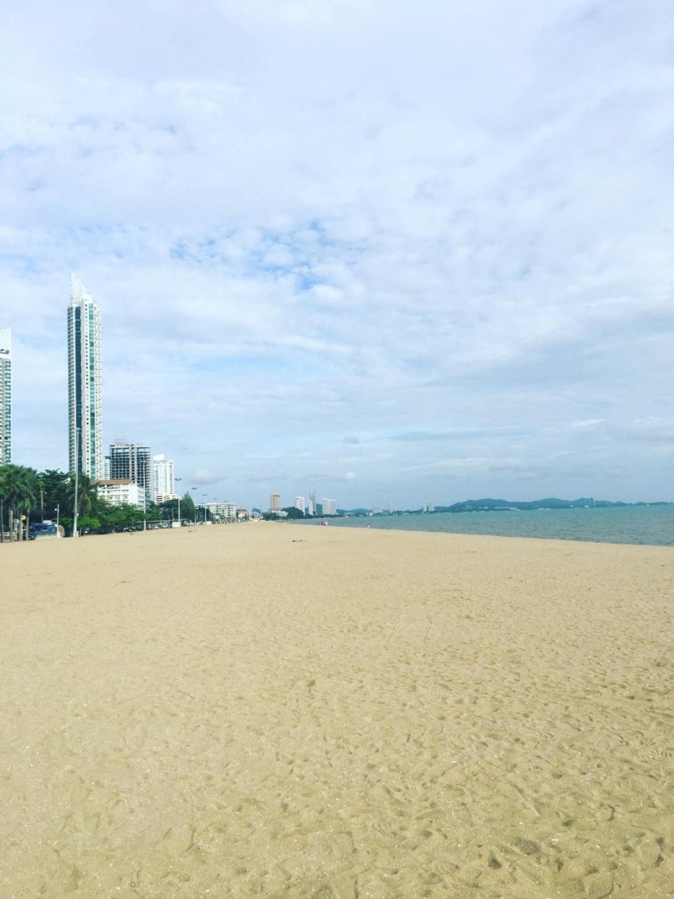 2 ห้องนอน 2 ห้องน้ำ Seaview Jomtien ชั้น18 Apartamento Exterior foto